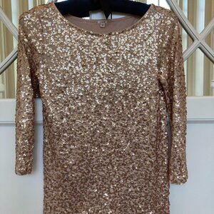 JCrew sequin top
